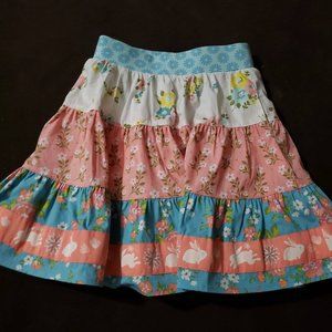 Wild flowers skirt size 4